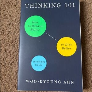 Thinking 101 by - Blue and Yellow Cover